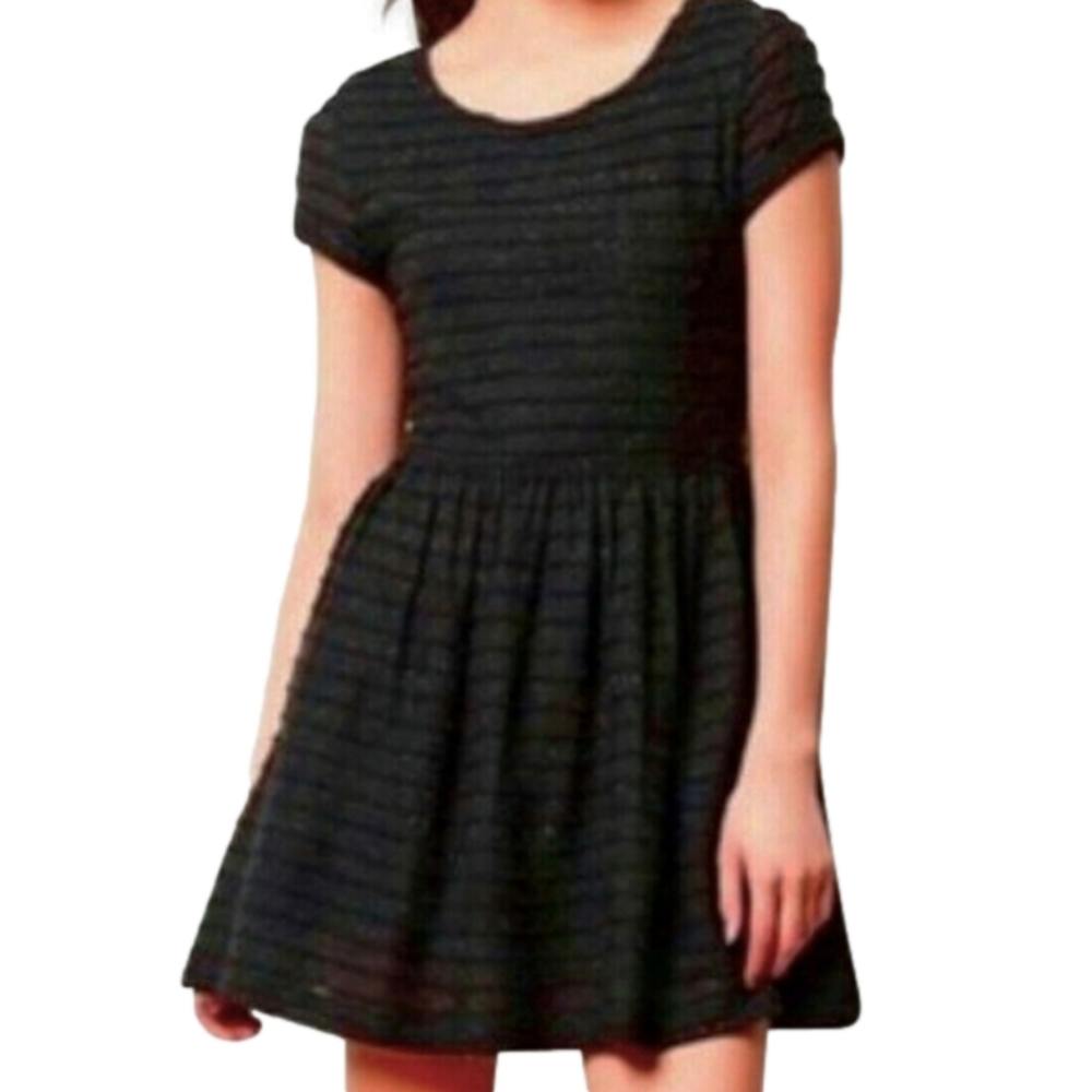 Yumi Pine St Polka Dot Mini Skater Dress